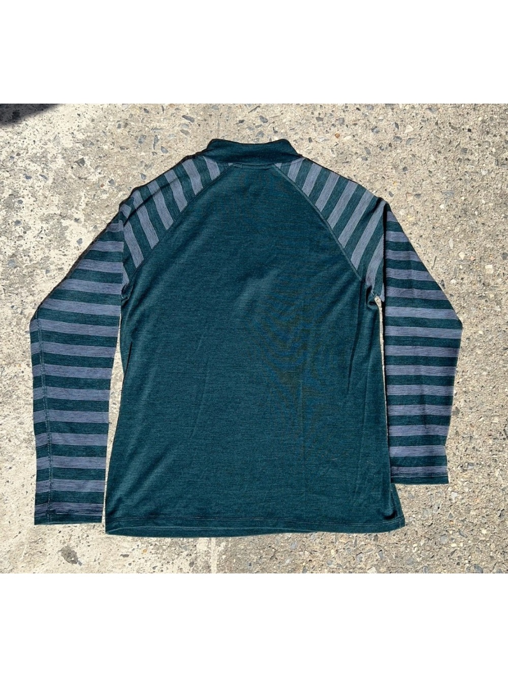 Smartwool Classic Thermal Merino Base Layer Pattern 1/4 Zip Womens 1X - Picture 9 of 10
